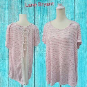 Lane Bryant tie back top